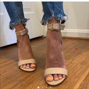 NUDE STEVE MADDEN HEELS